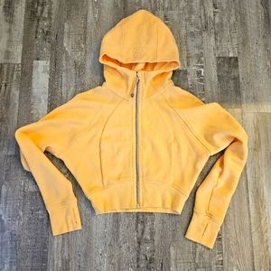 Lululemon Scuba Full-Zip Cropped Hoodie - Size 6